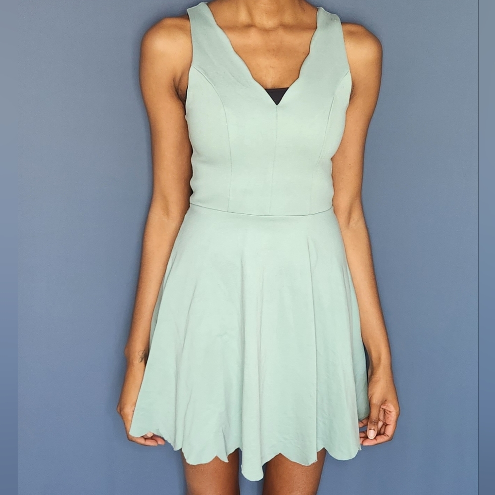 Altard State mint green skater dress